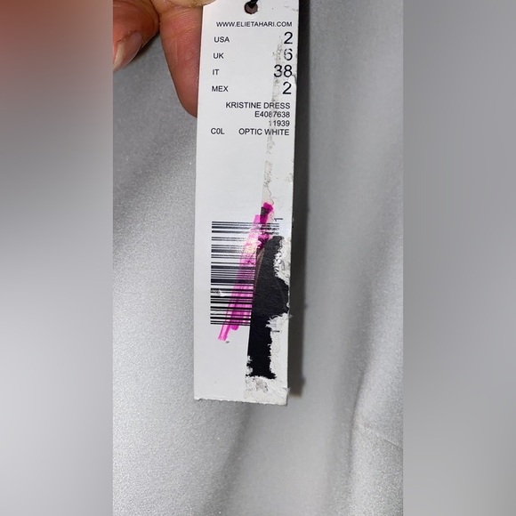 Elie Tahari Kristine Georgette Dress with Popover - Occasion Wear - Picture 9 of 14